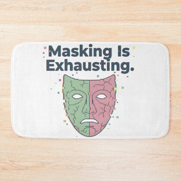 Item preview, Masking Is Exhausting designed and sold by MAEshopstore.