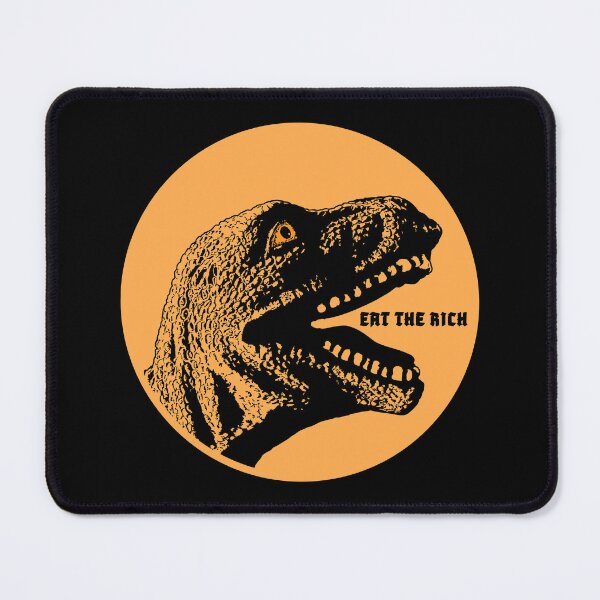 Item preview, EAT THE RICH. PALE ORANGE. designed and sold by 5hertz.