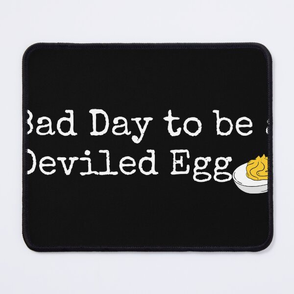 Item preview, Funny Deviled Egg Pun Illustration – Cute Humorous Food Joke Design designed and sold by Charaff.