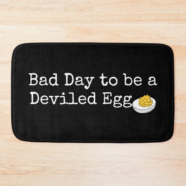 Item preview, Funny Deviled Egg Pun Illustration – Cute Humorous Food Joke Design designed and sold by Charaff.