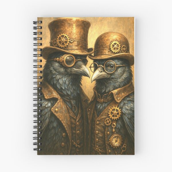 Item preview, Crows in steampunk style  designed and sold by Conteceres.