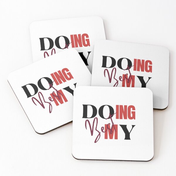 Item preview, Doing My Best – Motivational Mom Quote designed and sold by CielaNoir.