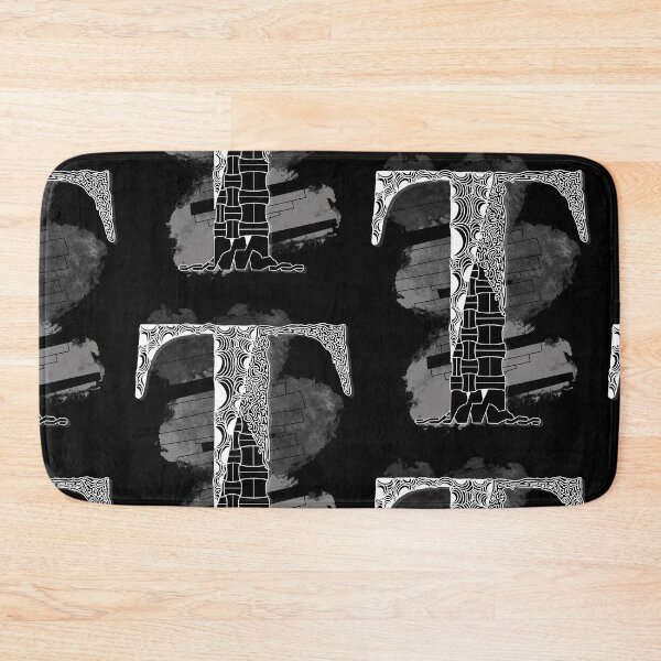 Item preview, Monogram T zen patterns designed and sold by TangleH-art.