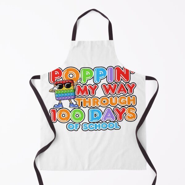 Item preview, Poppin’ My Way Through 100 Days of School – Fun Pop-It School Design designed and sold by JA World - Art & Design.