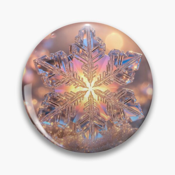 Item preview, Dawn Diamond Snowflake | 夜明けのダイヤモンド雪 designed and sold by CamillaCreation.