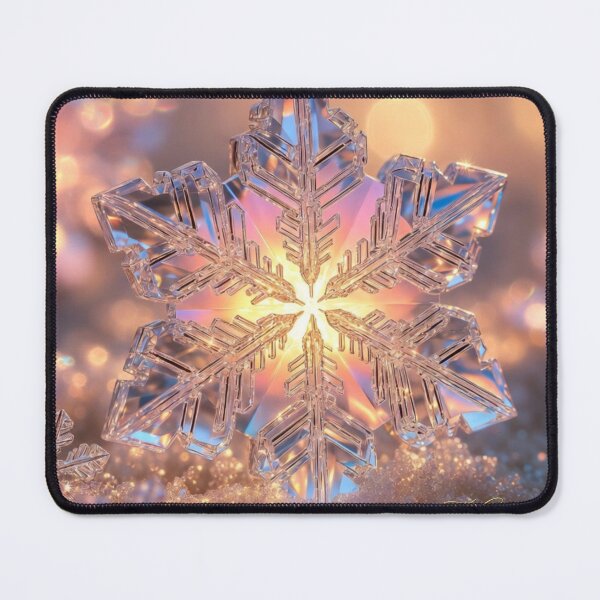 Item preview, Dawn Diamond Snowflake | 夜明けのダイヤモンド雪 designed and sold by CamillaCreation.