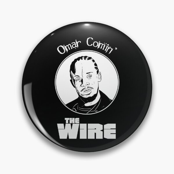 Item preview, Omar Comin'  - The Wire designed and sold by blacksnowcomics.
