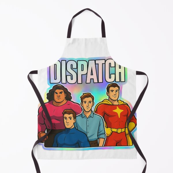 Item preview, Dispatch Squad Holographic Superhero Team Sticker Design designed and sold by zevorgue.