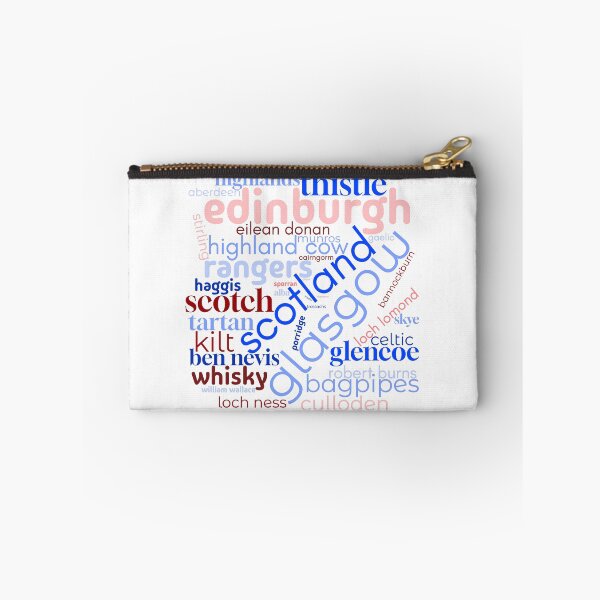 Item preview, Scottish Word Cloud Gift - Scotland Typography Collage designed and sold by Loom on the Loch.