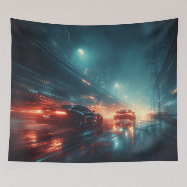 Item preview, Velocity of Neon Echoes designed and sold by oanaunciuleanu.