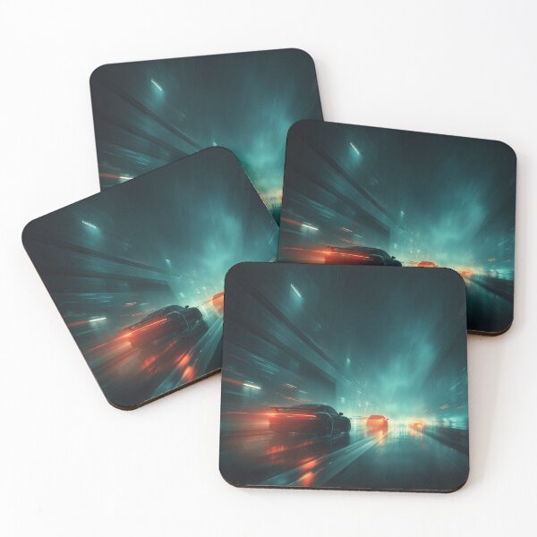 Item preview, Velocity of Neon Echoes designed and sold by oanaunciuleanu.