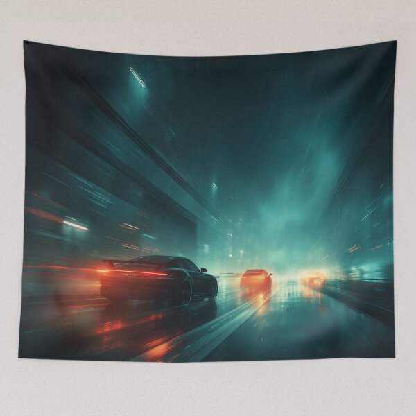 Item preview, Velocity of Neon Echoes designed and sold by oanaunciuleanu.
