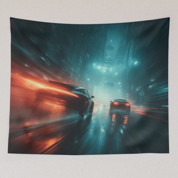 Item preview, Velocity of Neon Echoes designed and sold by oanaunciuleanu.