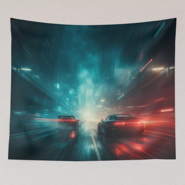 Item preview, Velocity of Neon Echoes designed and sold by oanaunciuleanu.