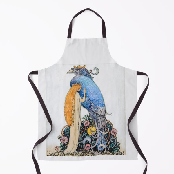 Item preview, John Bauer Blue Bird Princess Vintage Illustration designed and sold by TeeARTHY.