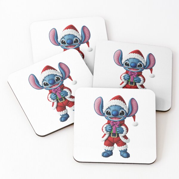Item preview, Kawaii Stitch character - Christmas Embroidery Design designed and sold by MiraLumeStudio.