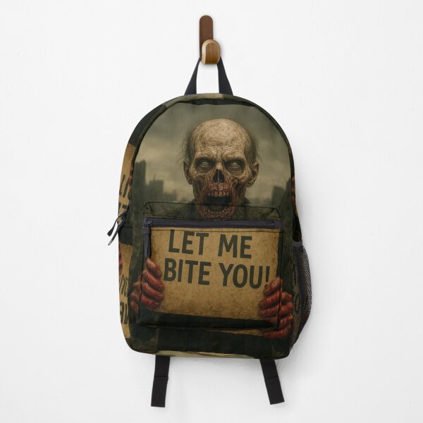 Item preview, Walker/ zombie Let me bite you (oil paint version) designed and sold by WednesdayAndYou.