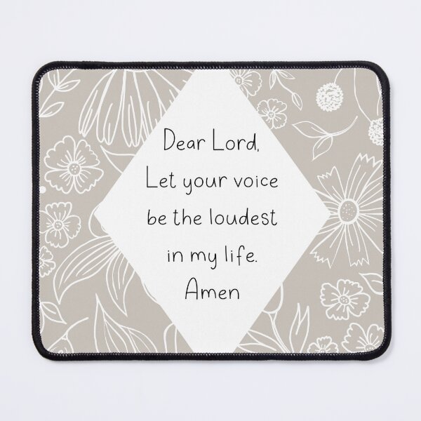 Item preview, The Lord's Voice - faith based art designed and sold by Willow & Grace Designs.