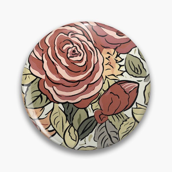 Item preview, Burgundy Rose Painting designed and sold by ViaARTfactory.