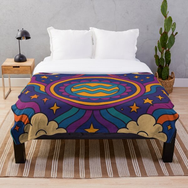 Item preview, Psychedelic Aquarius Cosmic Vision – Retro 70s Artwork designed and sold by Czerkiz.