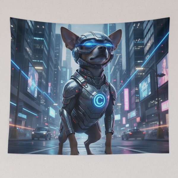 Item preview, Quirky Chihuahua Photoreal Art designed and sold by ChihuahuasRule.