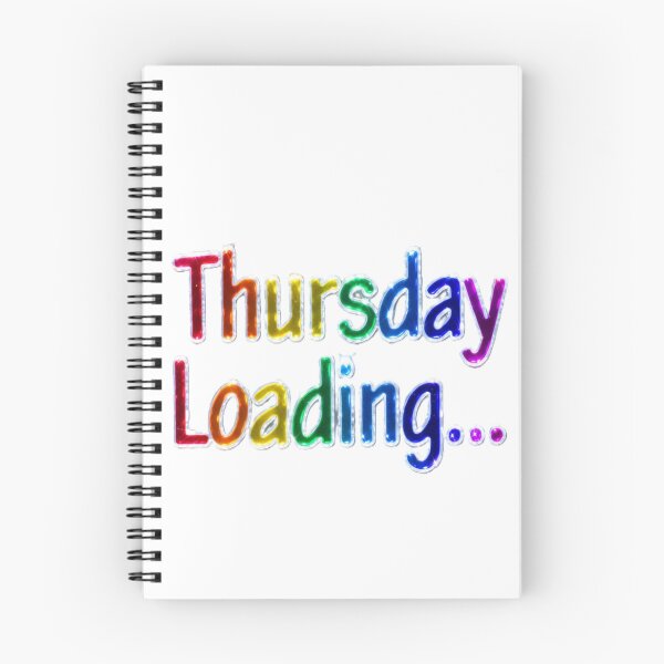 Item preview, Thursday loading designed and sold by Kat's Design Hub.