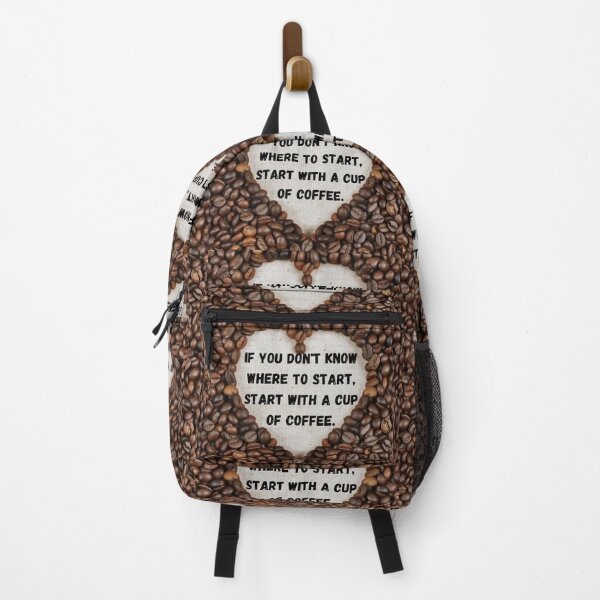 Item preview, IF YOU DON'T KNOW WHERE TO START, START WITH A CUP OF COFFEE. designed and sold by JACI'S STORE.