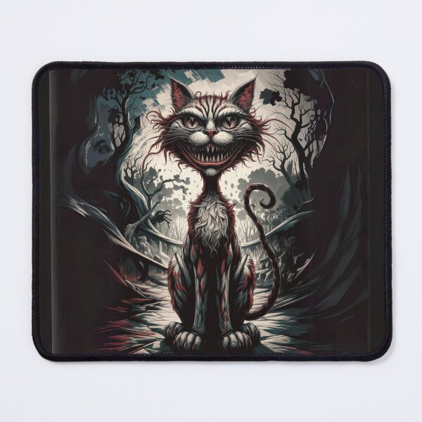 Item preview, Grim Cheshire Cat – Wonderland Trail designed and sold by FusiTink.