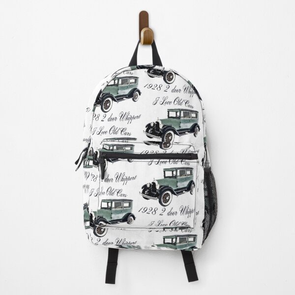 Item preview, I Love Old Cars – 1928 Whippet 2 Door Vintage Car Art - Green designed and sold by Michael van der Hoorn.