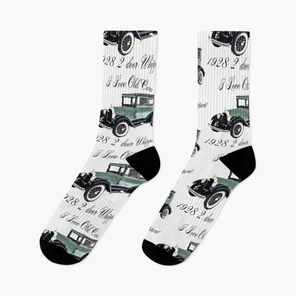 Item preview, I Love Old Cars – 1928 Whippet 2 Door Vintage Car Art - Green designed and sold by Michael van der Hoorn.