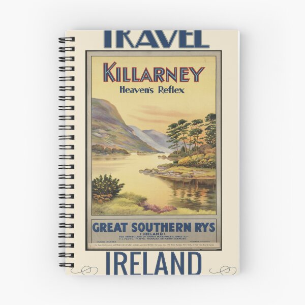 Item preview, TRAVEL IRELAND KILLARNEY VINTAGE designed and sold by MarkedArtPrints.