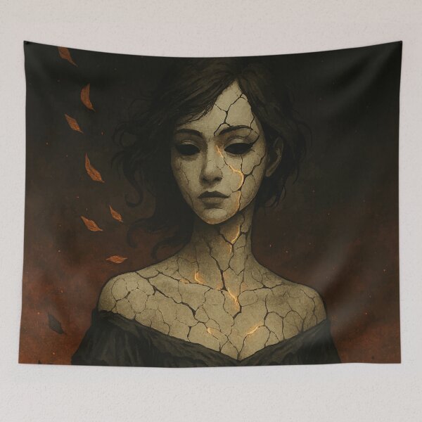 Item preview, Ashen Quiet designed and sold by AbstractAnom.