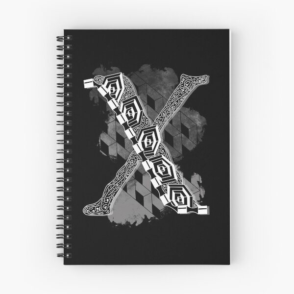 Item preview, Monogram X zen patterns designed and sold by TangleH-art.