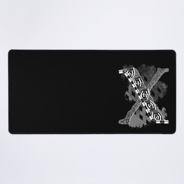 Item preview, Monogram X zen patterns designed and sold by TangleH-art.