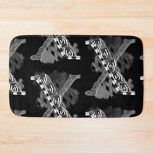 Item preview, Monogram X zen patterns designed and sold by TangleH-art.
