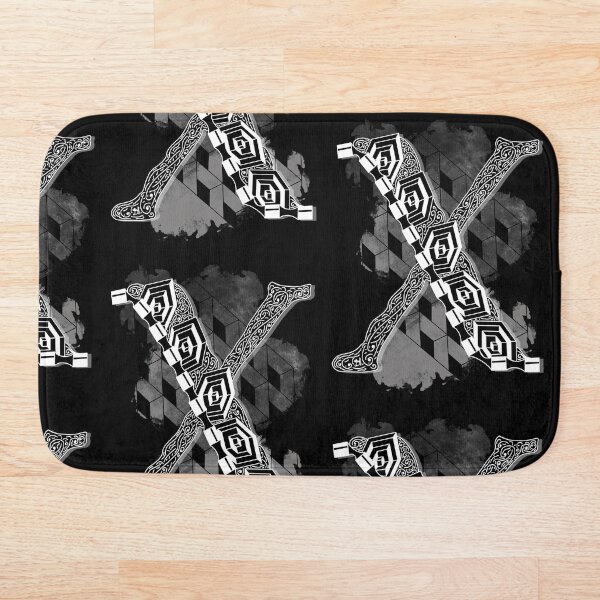 Item preview, Monogram X zen patterns designed and sold by TangleH-art.