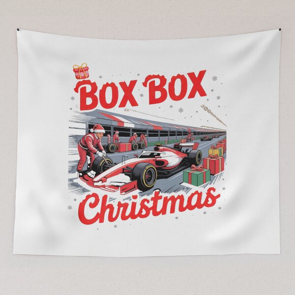 Item preview, Box Box Christmas – Holiday Racing Gift Design designed and sold by DK-ONE.
