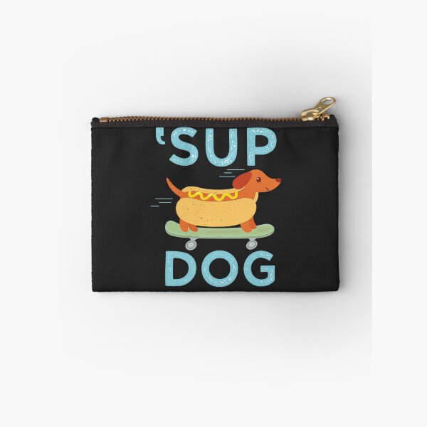 Item preview, Skater Hotdog Dog ‘Sup Design designed and sold by Endorphin Ink.