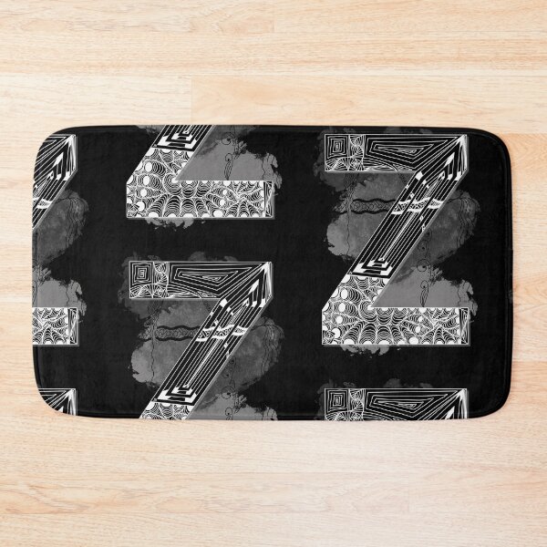 Item preview, Monogram Z zen patterns designed and sold by TangleH-art.