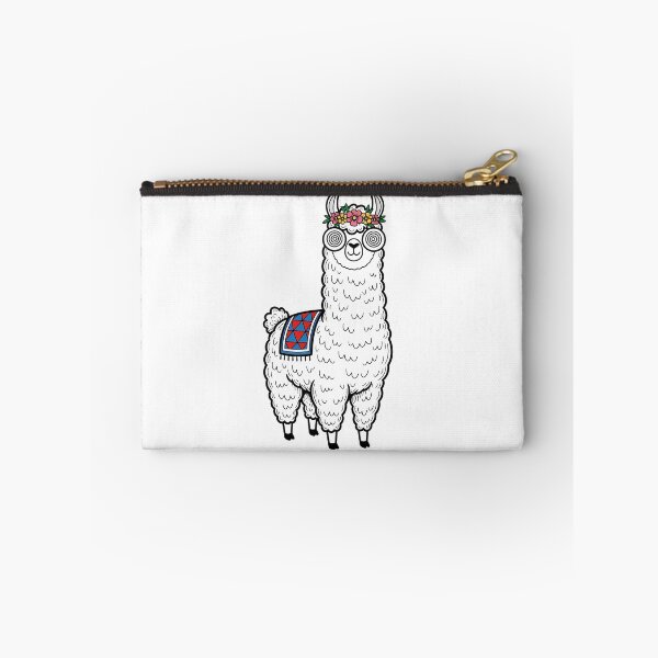 Item preview, Cute Floral Llama with Glasses Boho Animal designed and sold by k3rstman1.