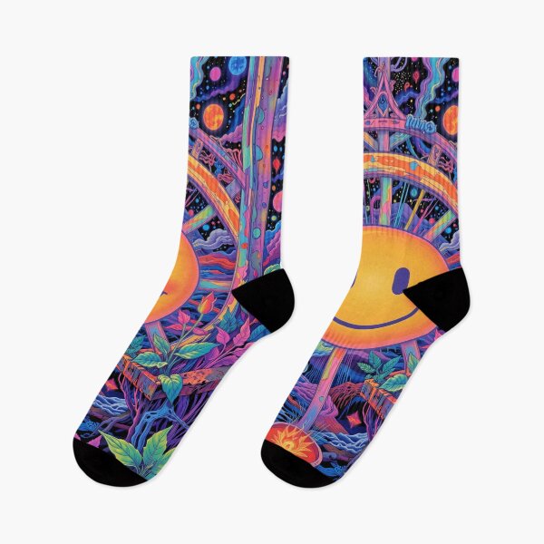 Item preview, Cosmic Smiley Bloom designed and sold by psychcyberpunk.