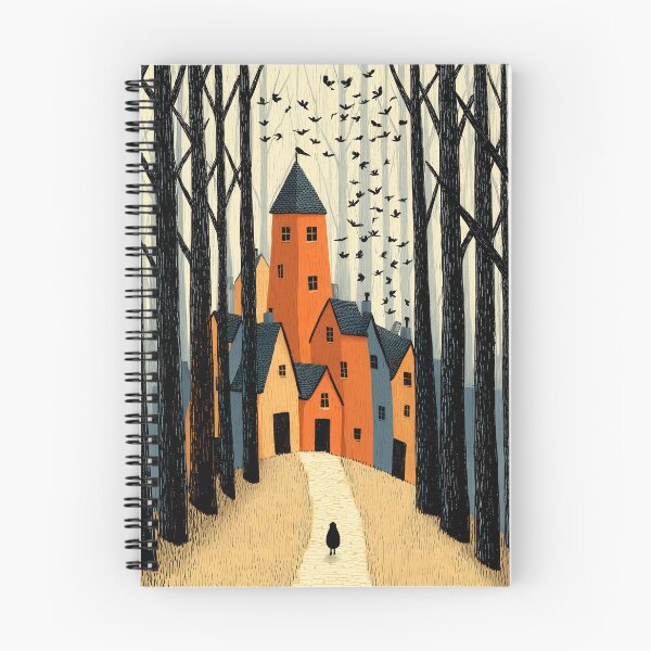 Item preview, Orange Noel Festive Noir designed and sold by Retro Type.