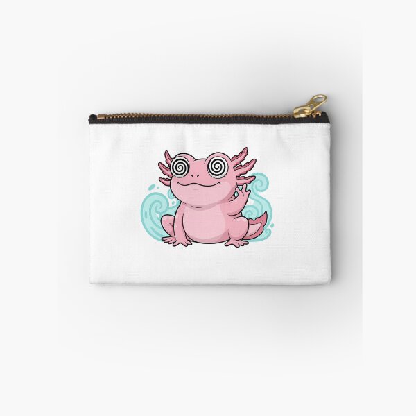 Item preview, Cute Hypnotic Pink Axolotl Water Swirls designed and sold by k3rstman1.