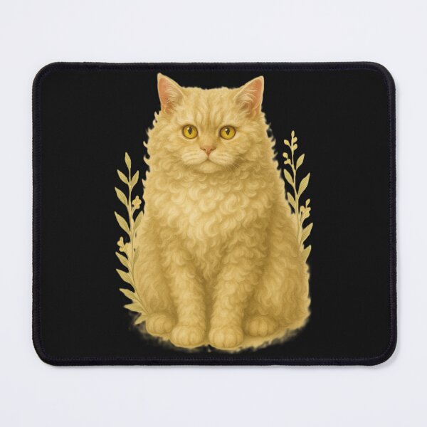 Item preview, Curly Selkirk Rex Charm designed and sold by TheJoyfulPen.