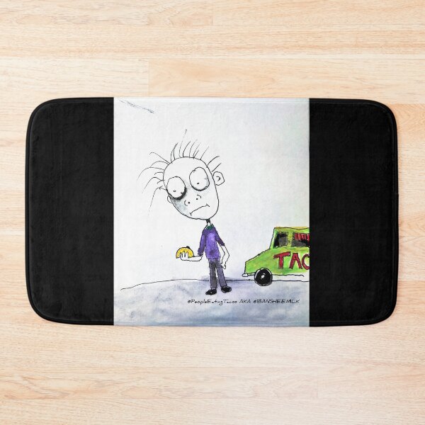 Item preview, Lil Guy Eating A Taco designed and sold by BansheeMilk.