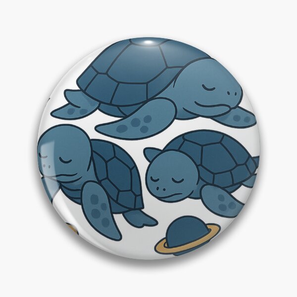 Item preview, Space Turtles – Cute Sleeping Turtle Galaxy Illustration designed and sold by Stefan Slater.