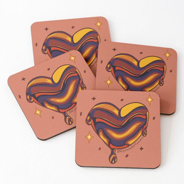 Item preview, Solar Wax Heart Cosmic Galaxy Radiant Love designed and sold by KrystalBStudios.