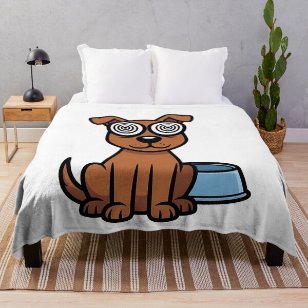 Item preview, Funny Hypnotic Eyes Cartoon Puppy Dog designed and sold by k3rstman1.