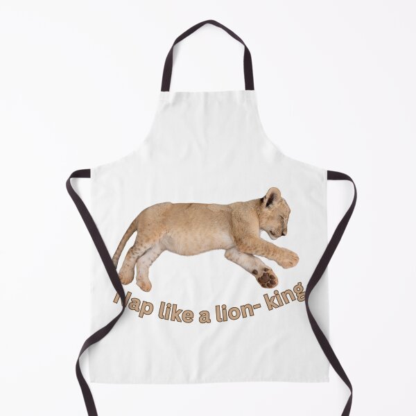 Item preview, Nap Like a Lion–King | Cute Baby Lion Sleeping | Wildlife inspiration designed and sold by Katja LebenFreude.