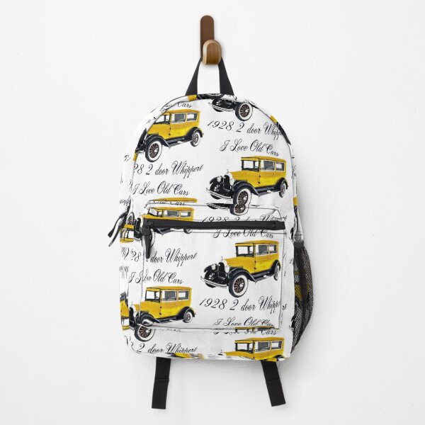 Item preview, I Love Old Cars – 1928 Whippet 2 Door Vintage Car Art - Yellow designed and sold by Michael van der Hoorn.